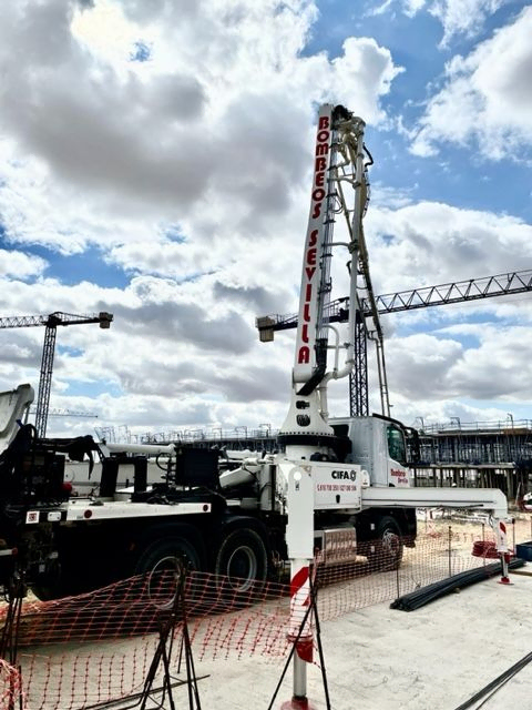 Estructuras y Bombeos, S.L. trabajo de hormigón